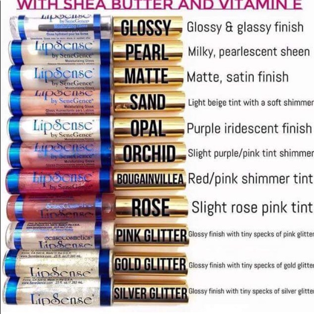 Lipsense Glosses