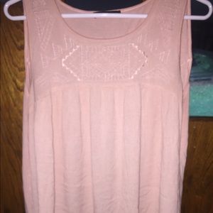 Pink tank top