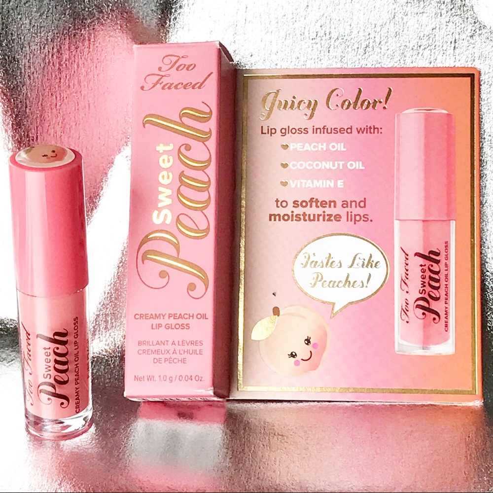 🎉HP🎉🆕Too Faced Sweet Peach Lipgloss🆕