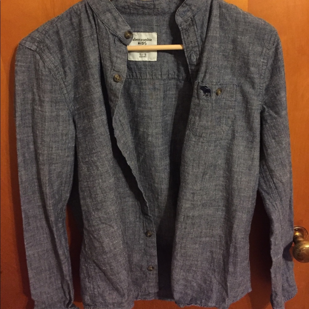 Abercrombie Boys Button Down Shirt 15/16
