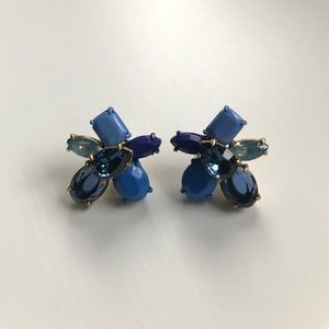 J. Crew Crystal Cluster Earrings J. Crew Crystal Cluster Earrings