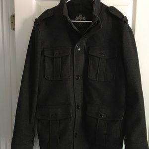 Men's Express military wool jacket