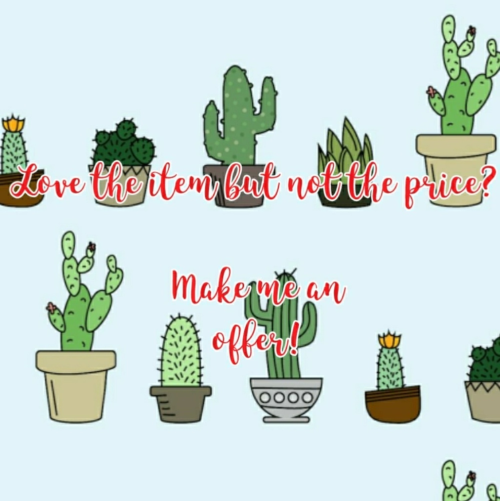 Love the item but not the price? Make me an offer!