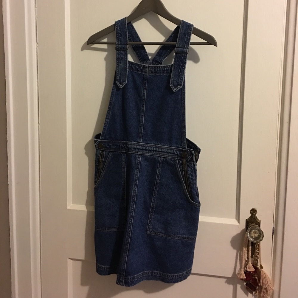 Adorable overall dress from Urban Outfitters