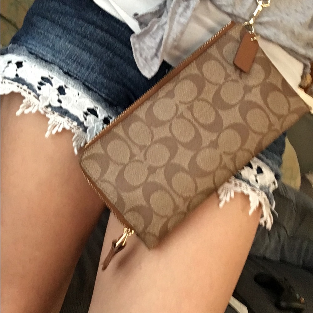 Coach wristlet