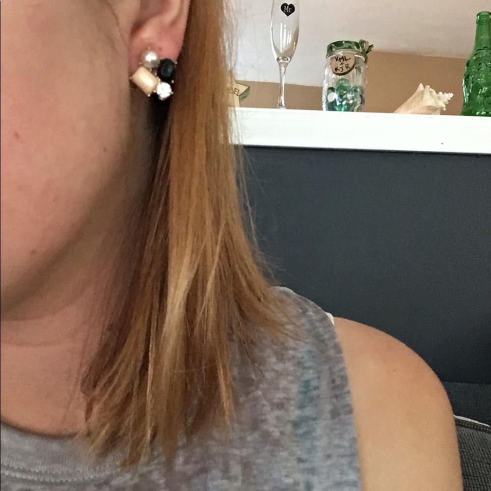 Gemstone earrings