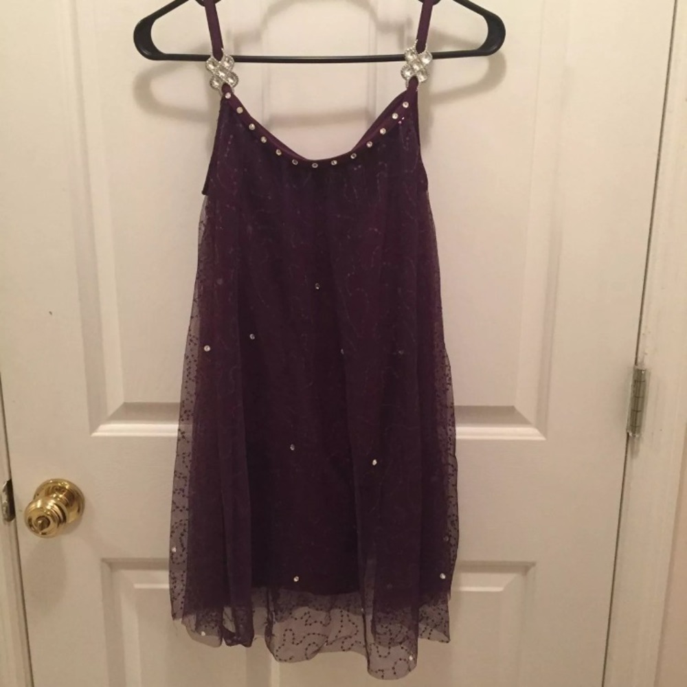 Beautiful deep purple costume SA