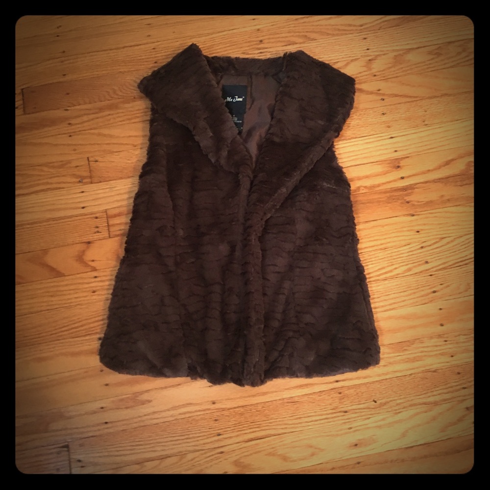 Faux fur best brown