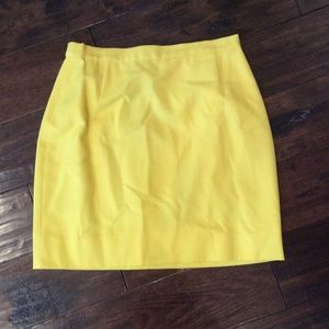 Escada yellow skirt great condition. Escada yellow skirt great condition.