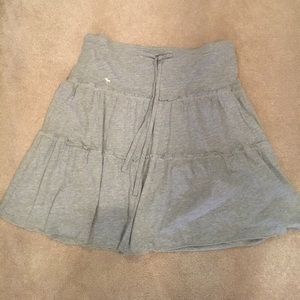Abercrombie & Fitch gray cotton skirt Abercrombie & Fitch gray cotton skirt