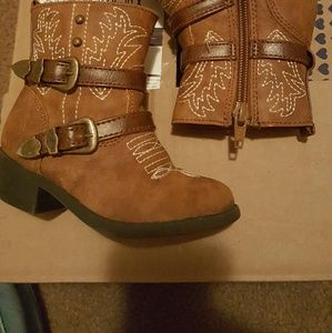 Brown Toddler Cowboys Boots