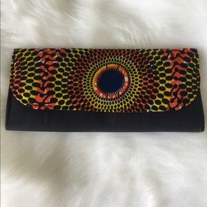 African fabric clutch African fabric clutch