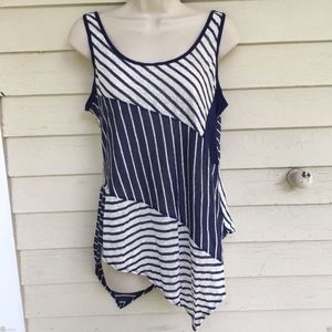 ANTHROPOLOGIE linen asymmetrical top/NWT ANTHROPOLOGIE linen asymmetrical top/NWT