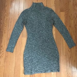 Gray, knot sweater dress Gray, knot sweater dress