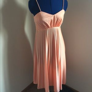 Vintage Peach Party Dress Vintage Peach Party Dress