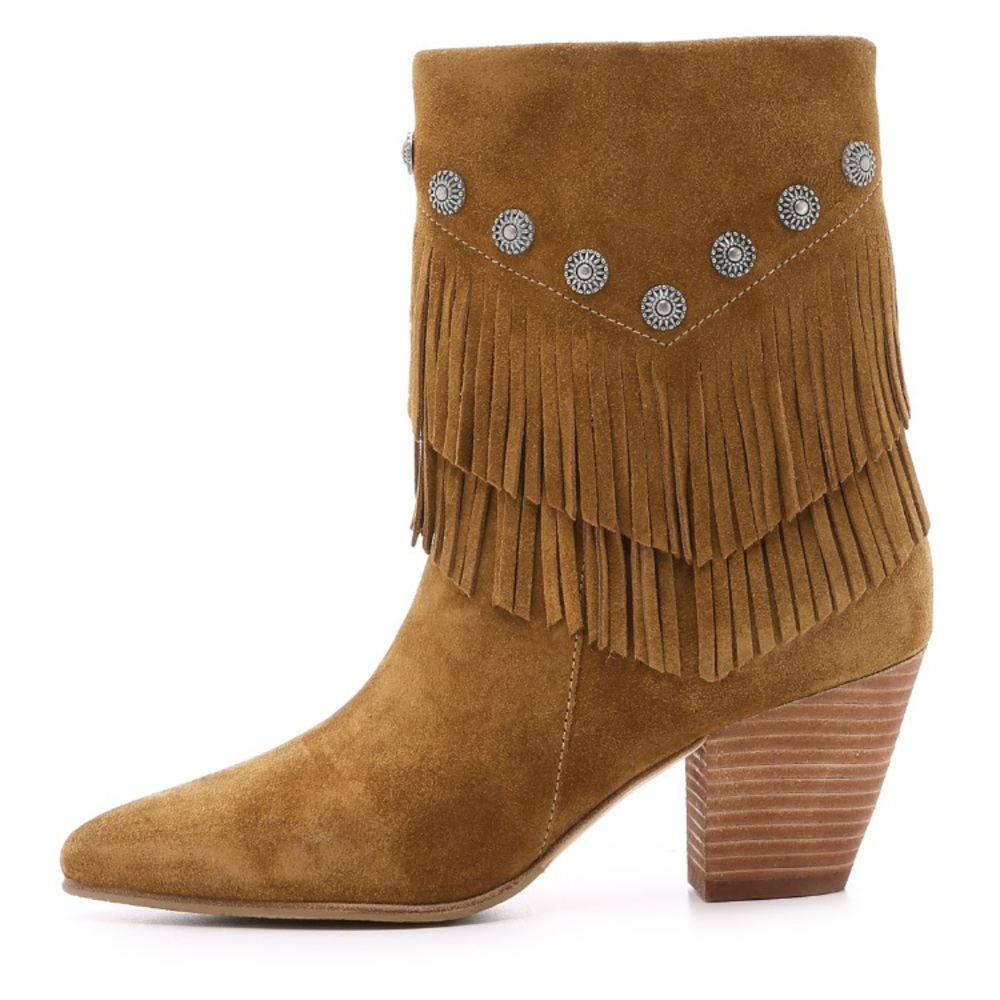 Belle by Sigerson Morrison Fringe Boots