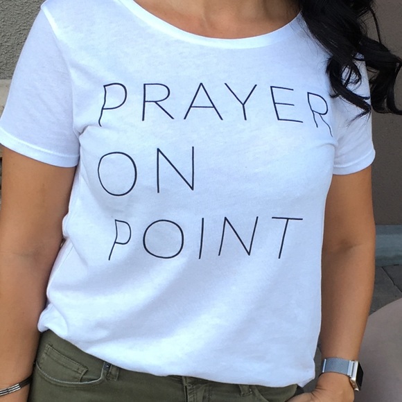 Prayer on Point Tee - Picture 5 of 6