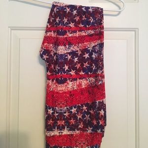Americana LuLaRoe TC Leggings