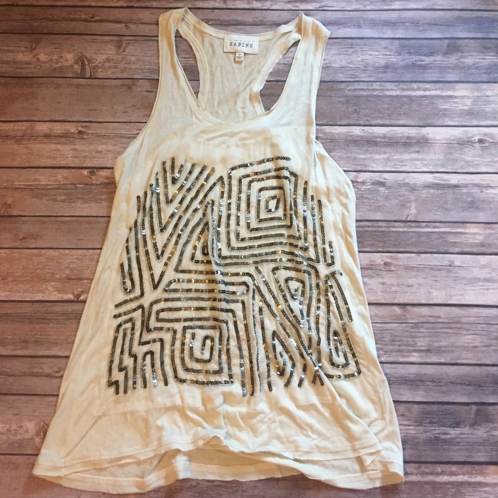 SABINE Beaded Tank