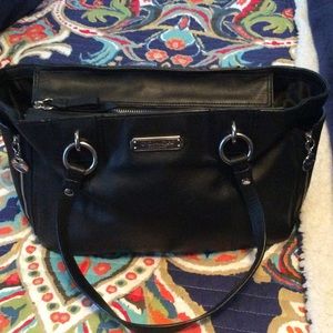 Coach Leather Zip Tote