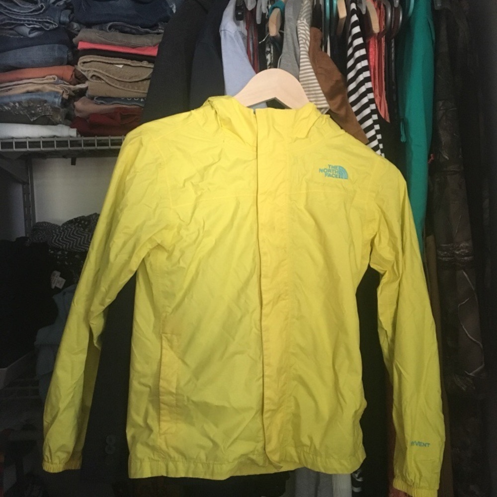 Kids North Face rain jacket