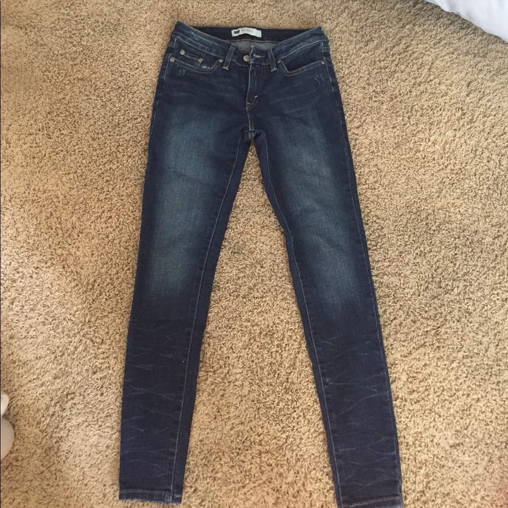 Levi's Women Jeans Denim 5 M Skinny Leggings