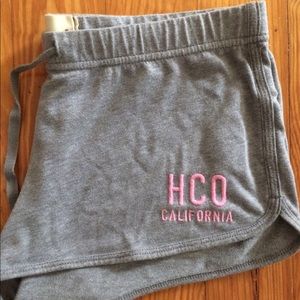 Hollister super soft lounging short shorts grey S