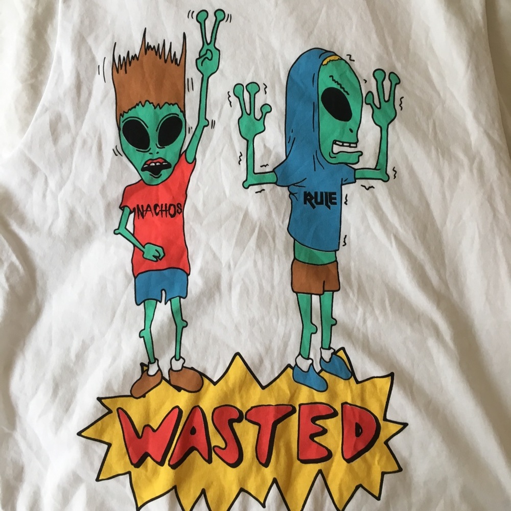 Jac Vanek graphic muscle tee