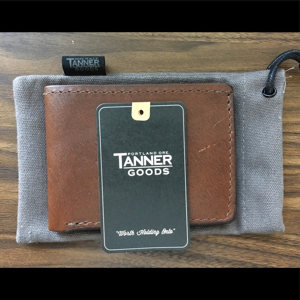 Tanner Goods Men's Utility Bifold Wallet