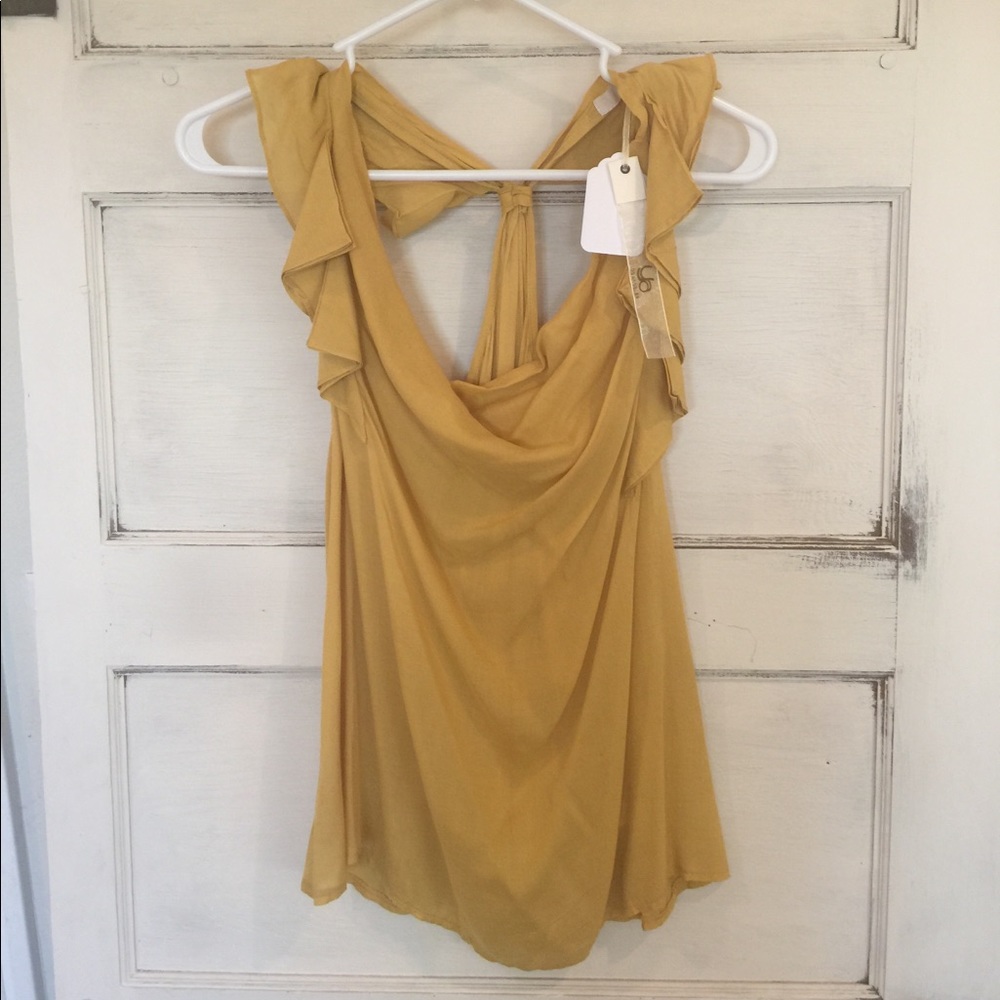 Mustard gold top