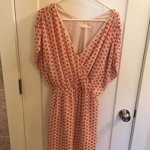 Anthropologie - red polka dot dress