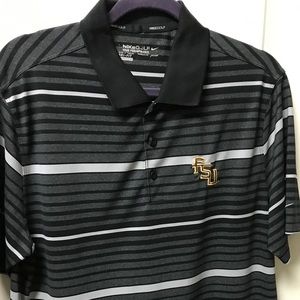 Men's FSU Nike Golf Shirt-L