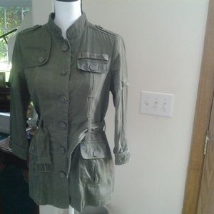 CUTE ARMY GREEN JACKET
