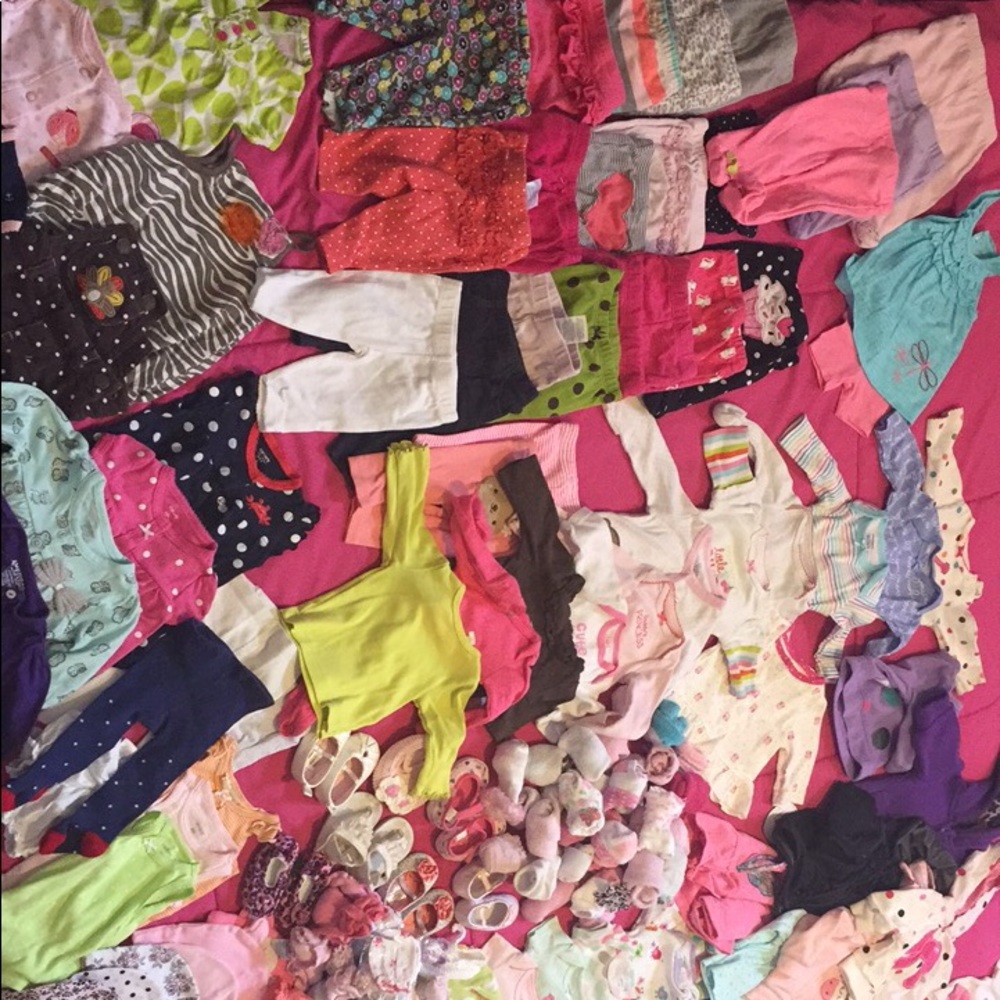 Baby girl all newborn clothing