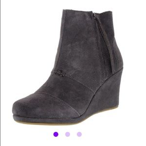 Toms grey booties