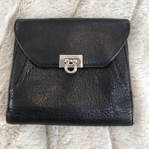 Authentic Salvatore Ferragamo Classic Black Wallet