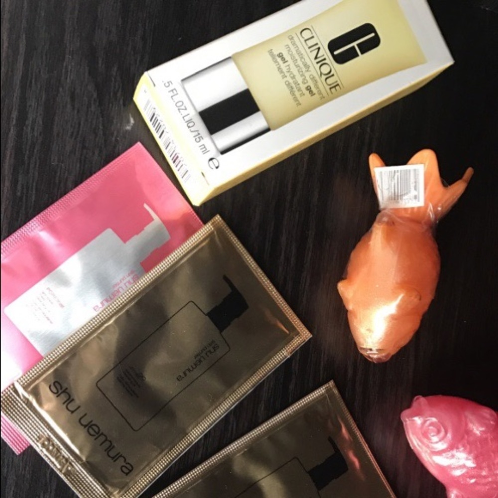 Skincare set-Clinique, Shu Uemura