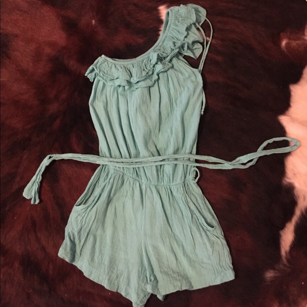 Turquoise romper