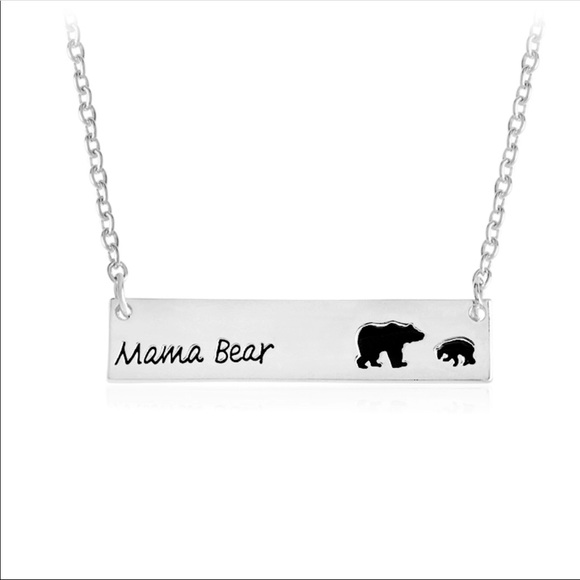 Mama Bear & Cubs Necklace - Picture 3 of 4