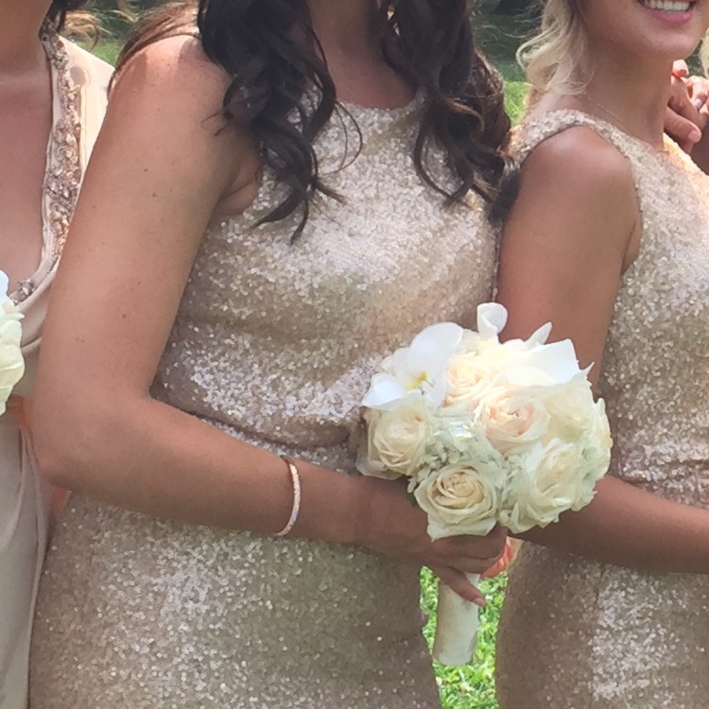 Rose Gold Sorella Vita Bridesmaids Dress