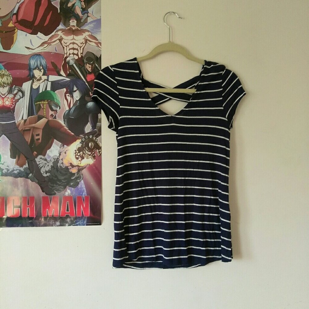Open Back Blouse