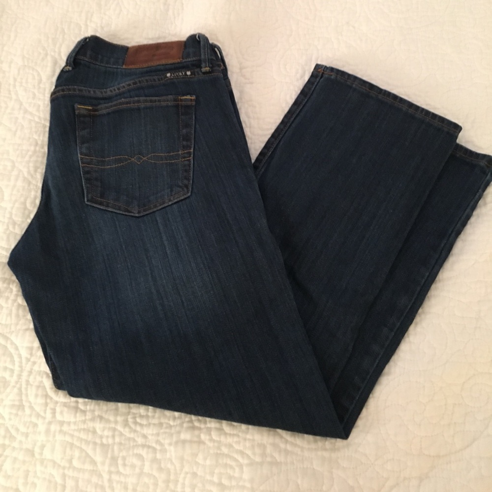 Lucky Brand Sweet'n Crop Jeans.