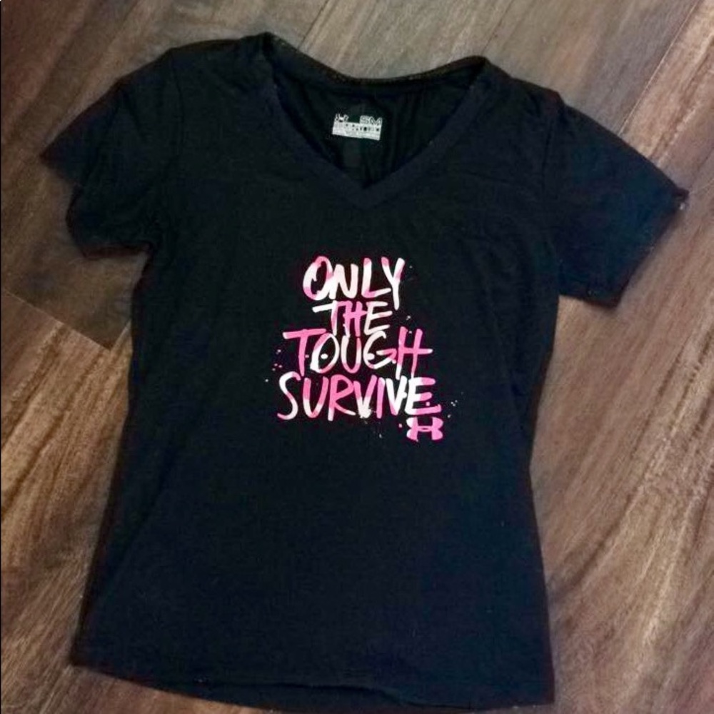 Under Armour top xs/s black