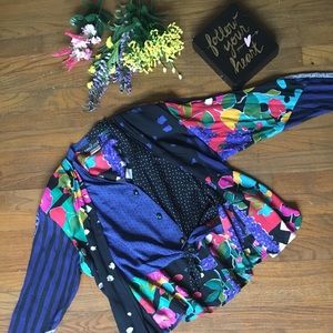 Vintage Carol Little Fashion Top Vintage Carol Little Fashion Top