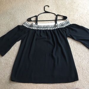 Off the shoulder blouse