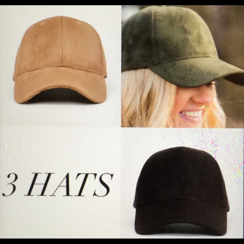 SOLD black Vegan Suede Cap final drop in $ - Picture 4 of 4