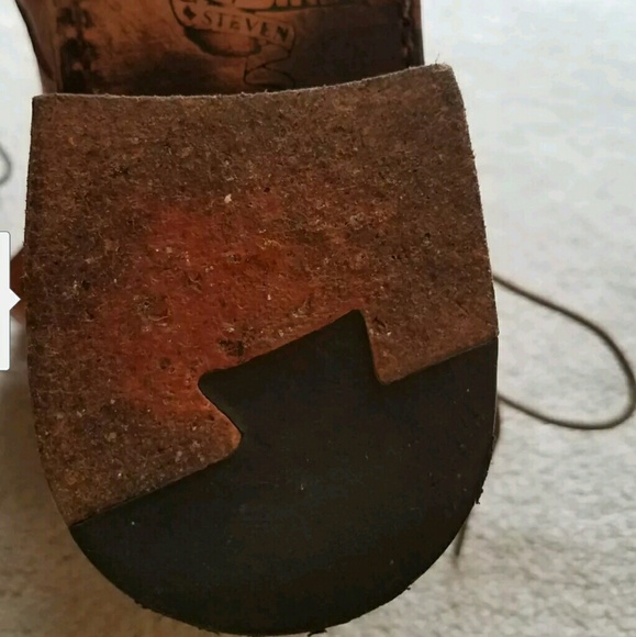 FreeBird Dip Dye Brown Combat Boots - Picture 7 of 8