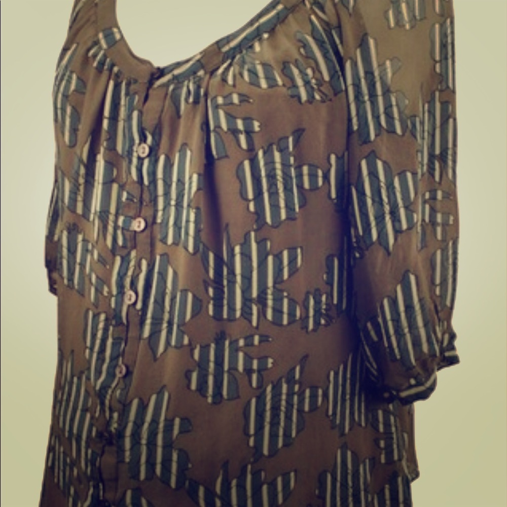 Liquid New York Maternity sheer top with tank