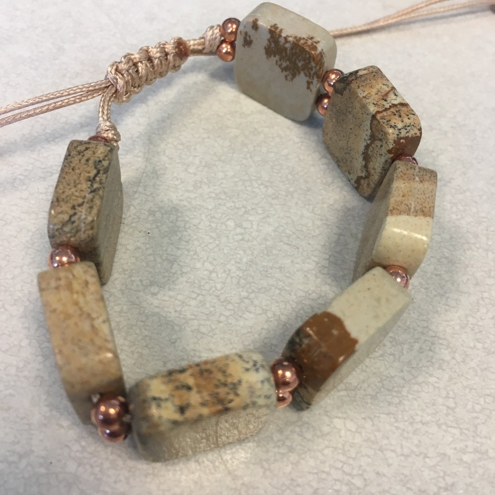 Stone/yoga bracelet - brand new