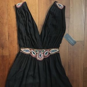 NWT French Connection Deep V neck Dress-size 4